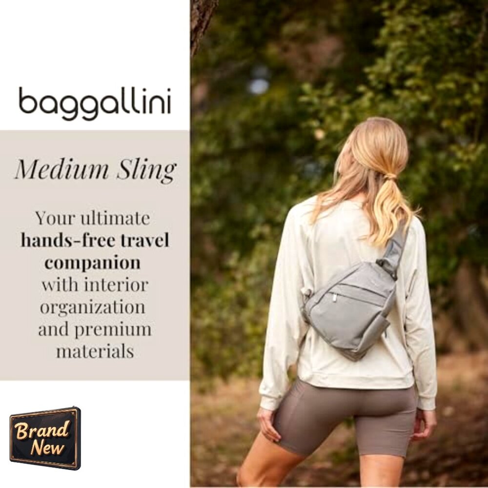 Polyester Sling Backpack with Adjustable Strap, R… - image 2